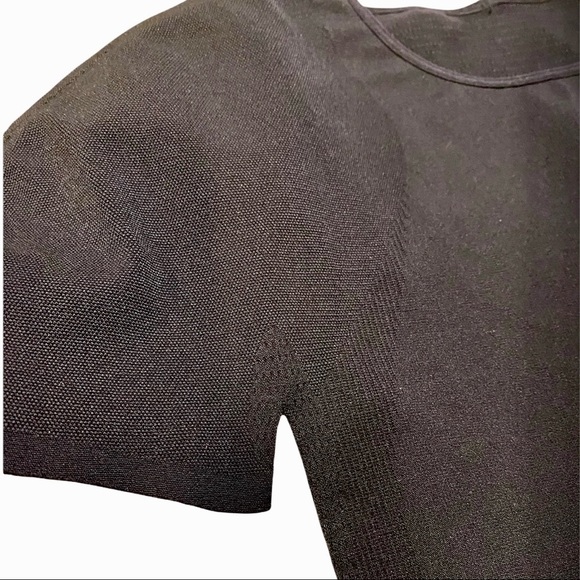 Black Nike Pro Elite 598186 Sz S/M Women's Training Seamless Cap-Sleeve Top/NWT - Picture 9 of 11